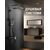 G2496-19 GAPPO Душевая система со смесителем оружейная сталь — фото 2