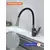 Смеситель для кухни Prohanss P61.4406.09 высокий гибкий излив графит — фото 4