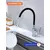 Смеситель для кухни Prohanss P61.4406 высокий гибкий излив хром — фото 7