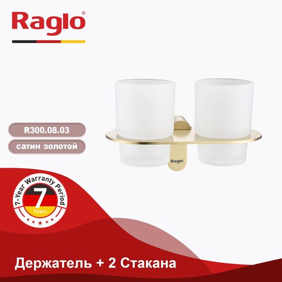 R300.08.03 Держатель зубных щеток на два стакана RAGLO — фото 1