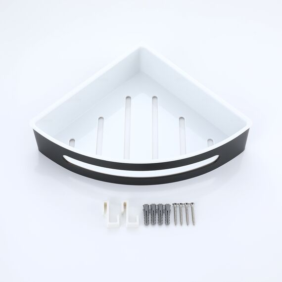 R340.01.06 RAGLO Полка угловая для ванной комнаты — фото 7