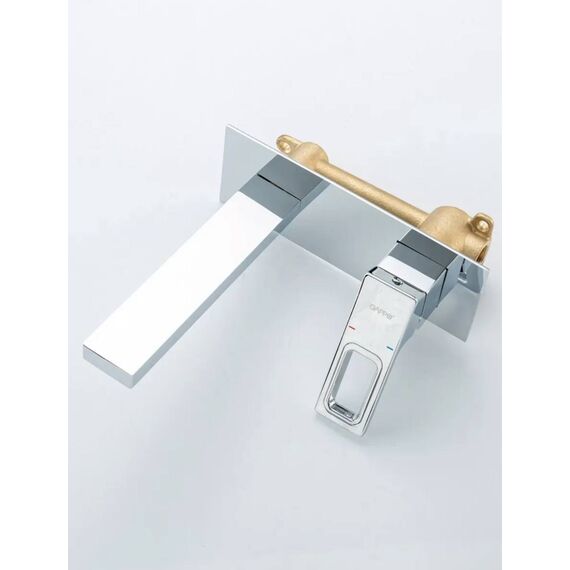 G1017-10 GAPPO Смеситель настенный для раковины хром — фото 4