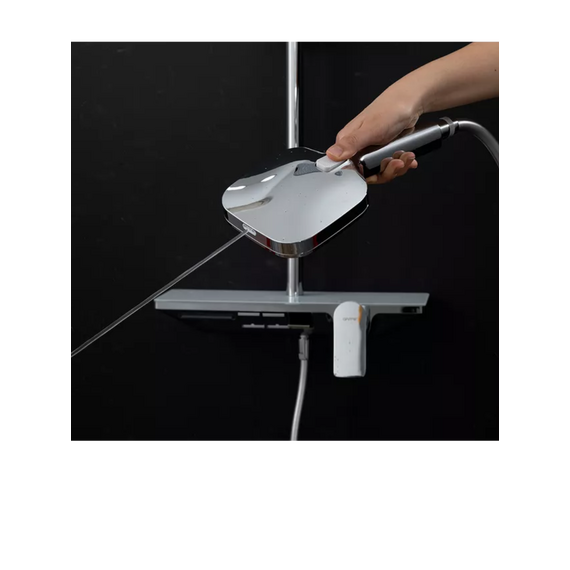 G2496-10 GAPPO Душевая система со смесителем белый-хром — фото 10