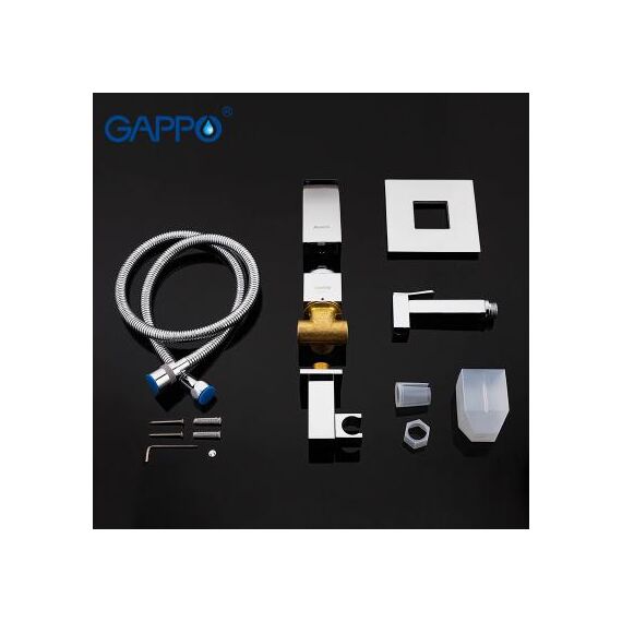 G7207 Встроенный гигиенический душ хром - GAPPO — фото 4